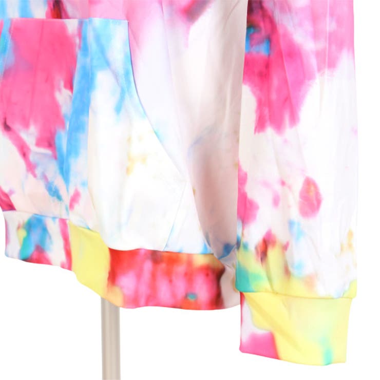 パーカー タイダイ柄 カラフル[品番：DCTW0003591]｜Decorative