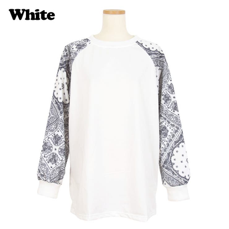 ロンT ロンティー ペイズリー柄[品番：DCTW0003844]｜Decorative