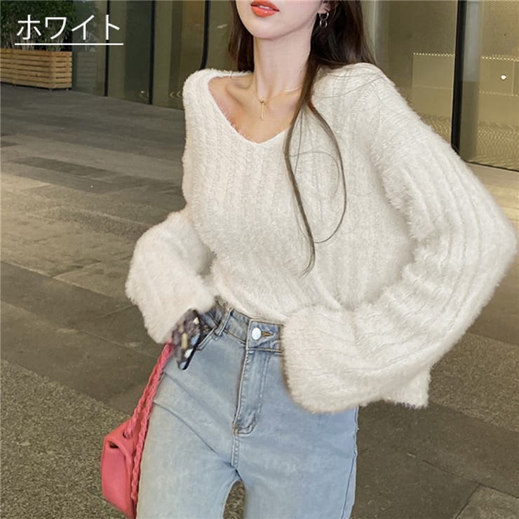 ニットトップス セーター セクシーニット[品番:DCTW0003798 ニットトップス セーター セクシーニット[品番:DCTW0003798
