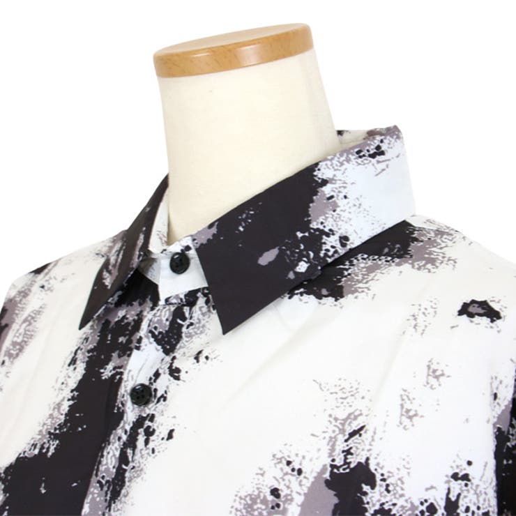 柄シャツ タイダイ柄 長袖シャツ[品番：DCTW0004192]｜Decorative