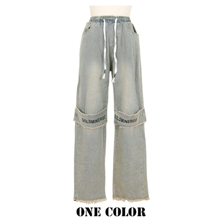 デニムパンツ ロゴ ストラップ付き | Decorative  | 詳細画像14 