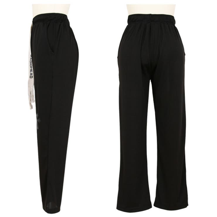 ワイドパンツ クロスモチーフ ロゴ紐 | Decorative  | 詳細画像13 