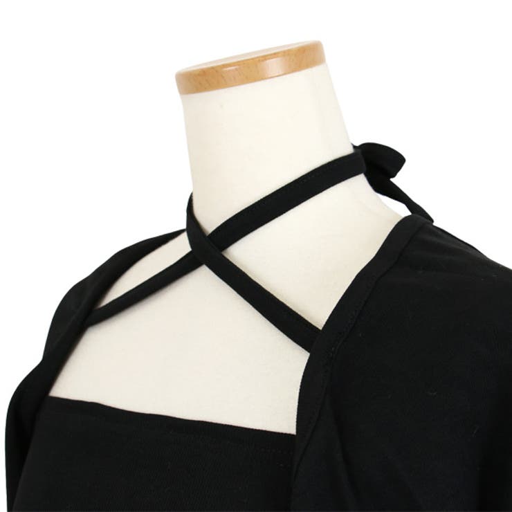 ショート丈 アンサンブル ベアトップ | Decorative  | 詳細画像13 