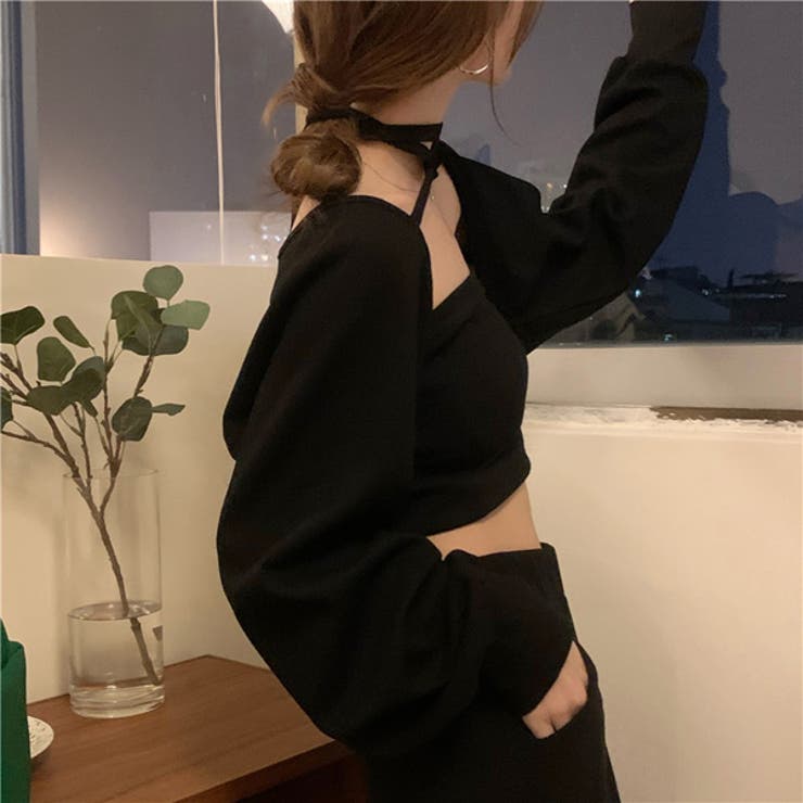 ショート丈 アンサンブル ベアトップ | Decorative  | 詳細画像9 