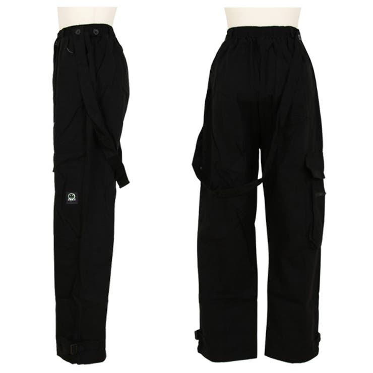 カーゴパンツ ワイドパンツ ストラップ付き[品番：DCTW0003907