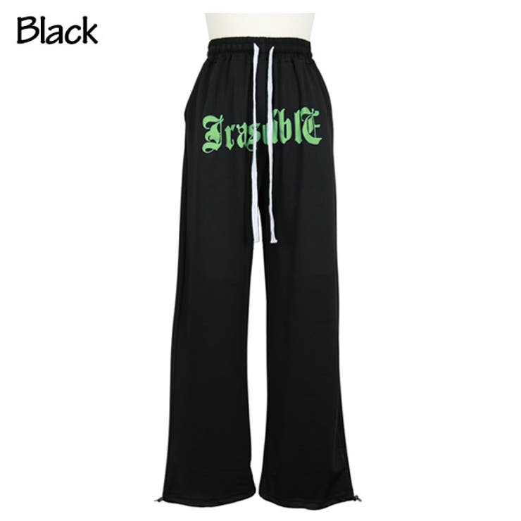 ワイドパンツ ジャージパンツ フロントロゴ | Decorative  | 詳細画像14 