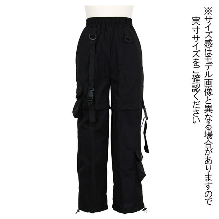 カーゴパンツ ワイドパンツ バックルベルトストラップ[品番：DCTW0003963]｜Decorative  （デコラティブ）のレディースファッション通販｜SHOPLIST（ショップリスト）