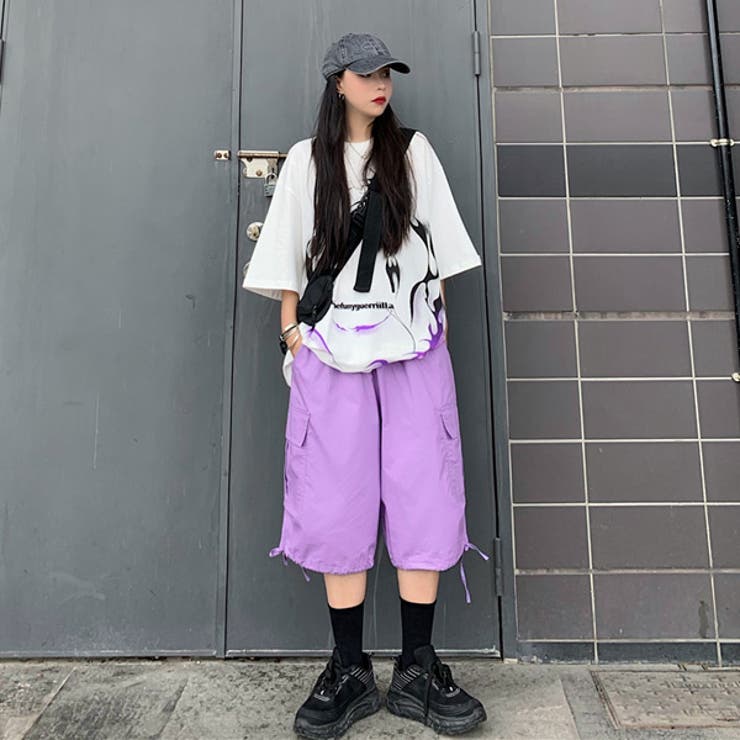 ハーフパンツ ショート丈 カーゴパンツ | Decorative  | 詳細画像3 