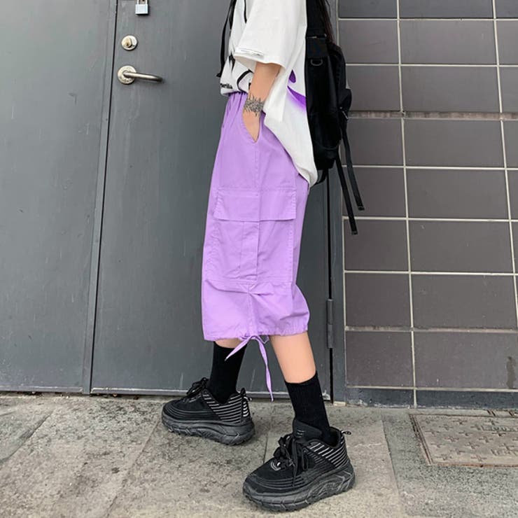 ハーフパンツ ショート丈 カーゴパンツ | Decorative  | 詳細画像5 