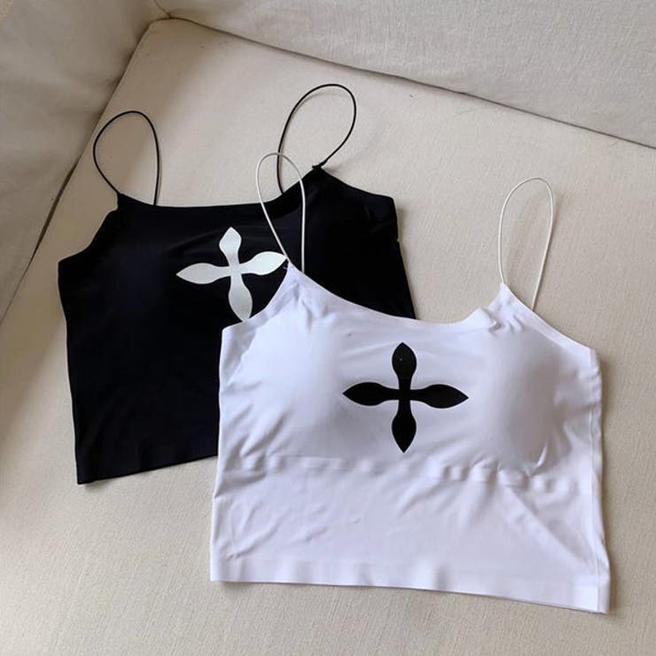 ブラトップ クロスプリント キャミソール | Decorative  | 詳細画像12 