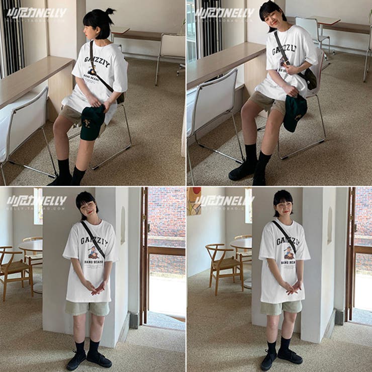 Tシャツ ロゴプリント ビッグシルエットT | Decorative  | 詳細画像5 