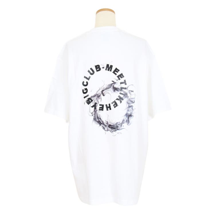 Tシャツ サークルロゴ バックプリント[品番：DCTW0004030]｜Decorative