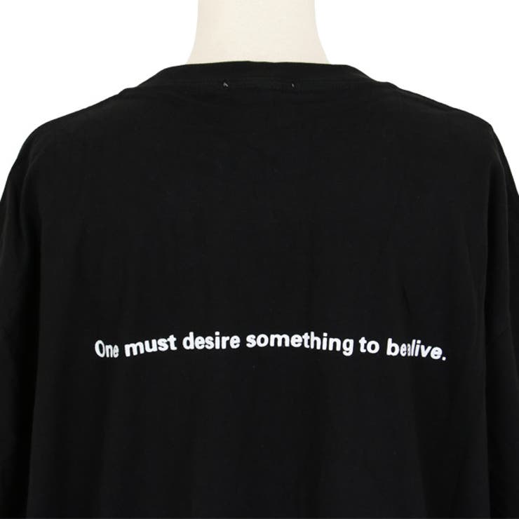 Tシャツ メッセージロゴ ビッグシルエットT | Decorative  | 詳細画像10 