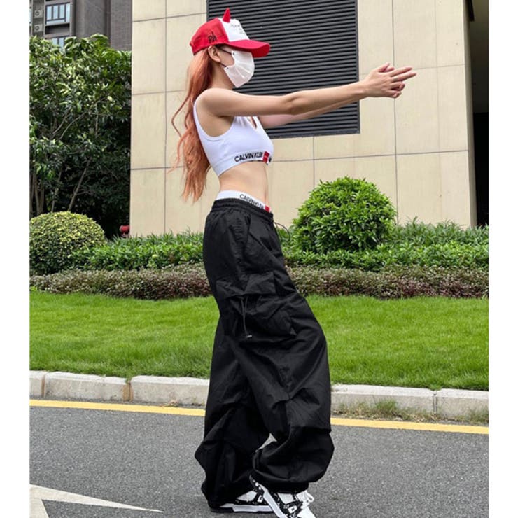 カーゴパンツ 変形 ドロストパンツ[品番:DCTW0004100 カーゴパンツ 変形 ドロストパンツ[品番:DCTW0004100