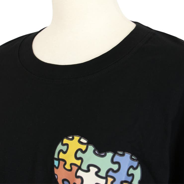 Tシャツ パズル ハート[品番：DCTW0004116]｜Decorative  （デコラティブ）のレディースファッション通販｜SHOPLIST（ショップリスト）