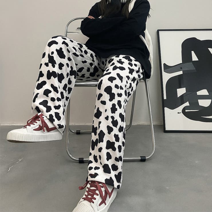 パンツ 柄パンツ ダルメシアン柄[品番：DCTW0004582]｜Decorative