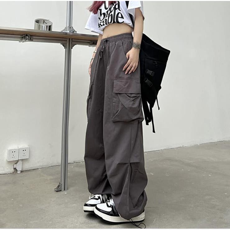 カーゴパンツ カーゴ ワイドパンツ[品番：DCTW0004371