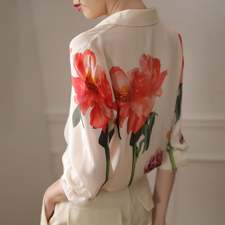 柄シャツ 花柄 フラワー柄 | Decorative  | 詳細画像5 