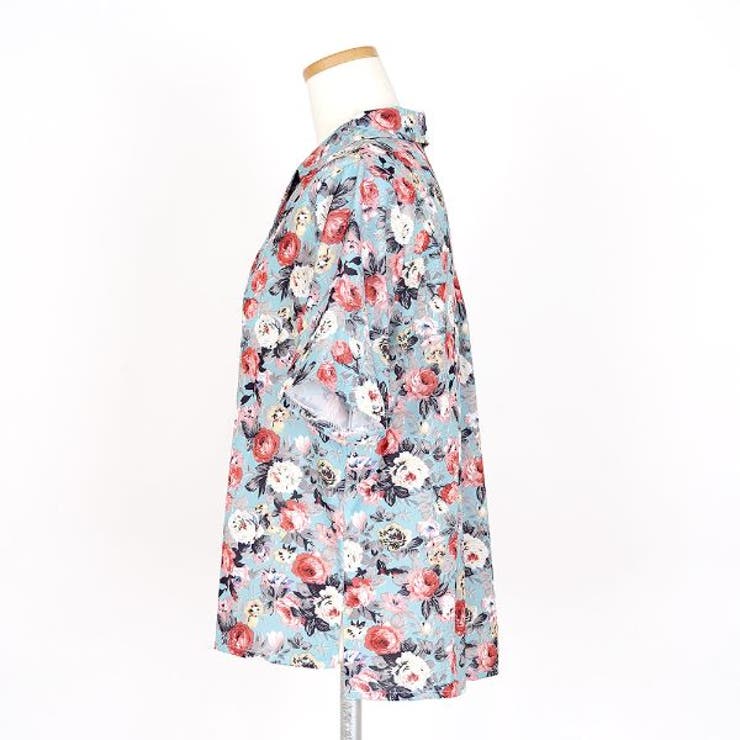 柄シャツ ノスタルジックフラワー オープンカラー | Decorative  | 詳細画像9 