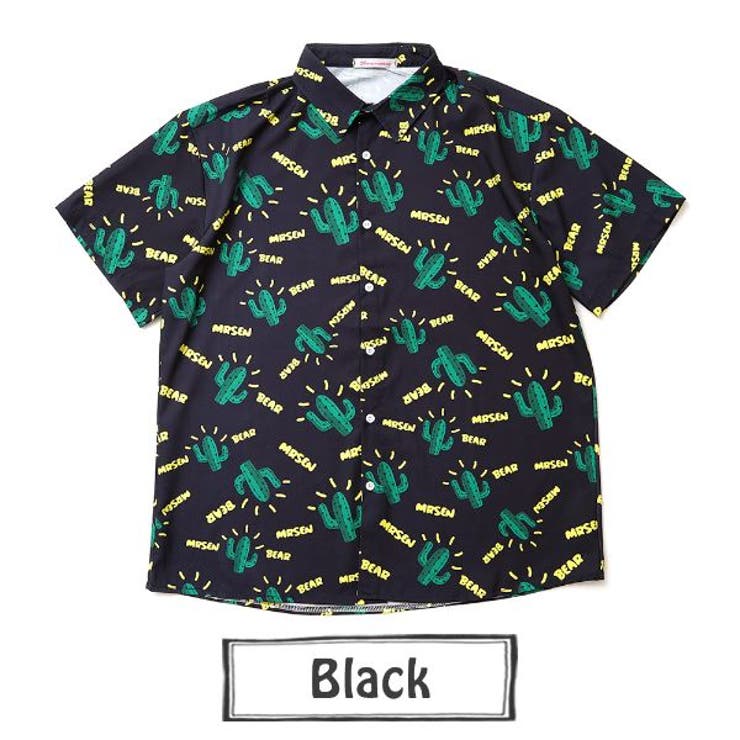 柄シャツ サボテン柄 ビッグシルエット 品番 Dctw Decorative デコラティブ のレディースファッション通販 Shoplist ショップリスト