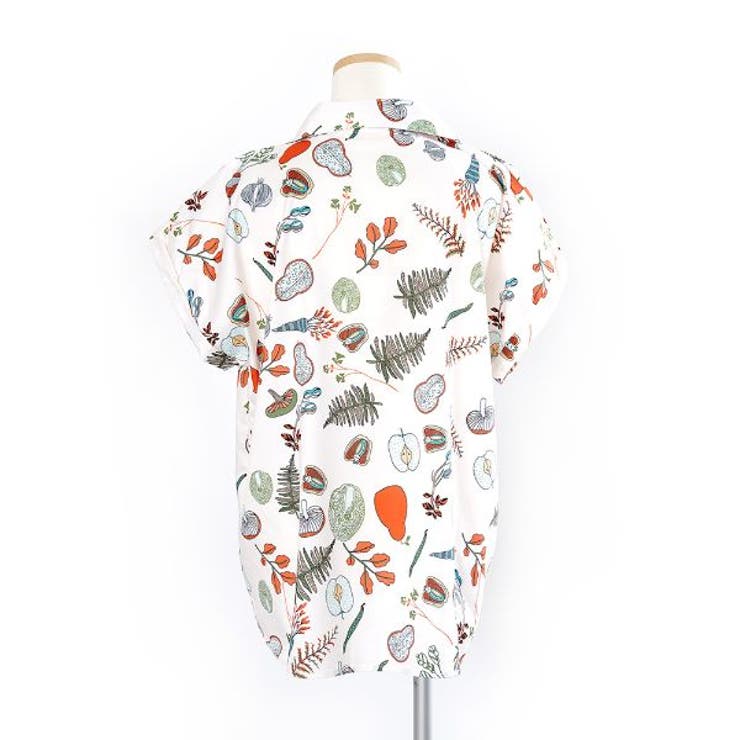 柄シャツ 植物柄 野菜柄 | Decorative  | 詳細画像8 