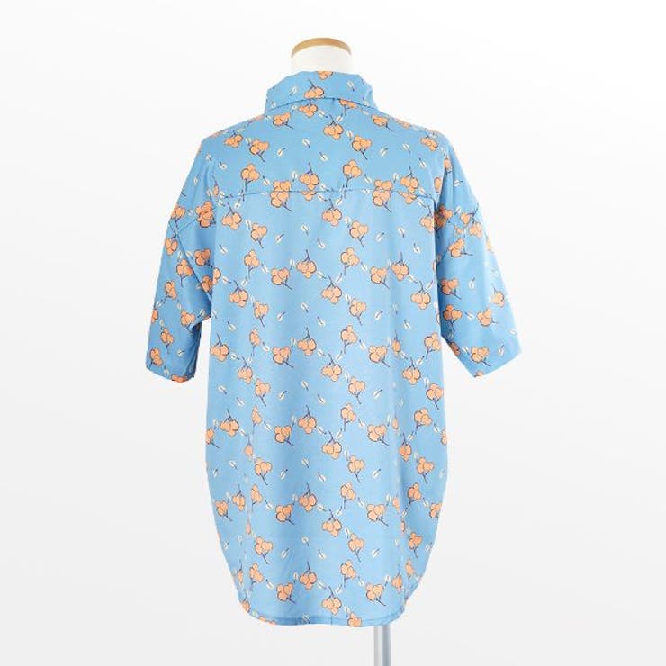 柄シャツ フラワー柄 花柄[品番：DCTW0003247]｜Decorative