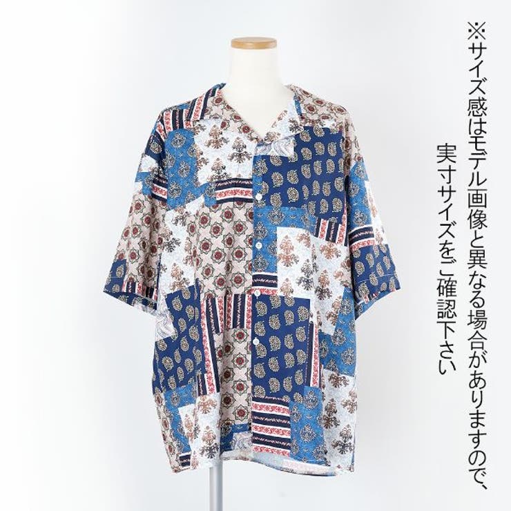 ANREALAGE パッチワーク柄　ビッグシルエットTシャツ ビッグシルエット総柄アソートTシャツ 幾何学／ドット