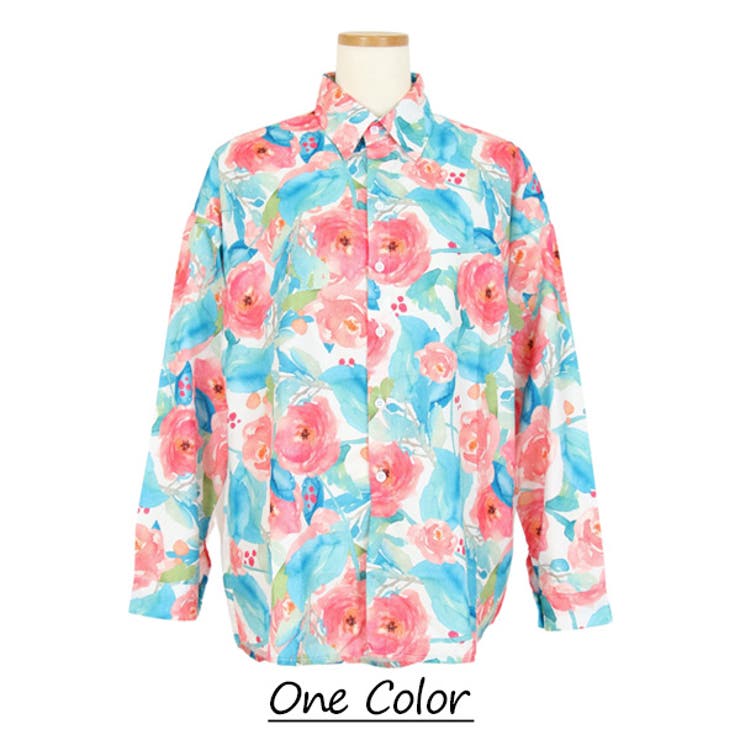 柄シャツ フラワー柄 ボタニカル柄 | Decorative  | 詳細画像11 