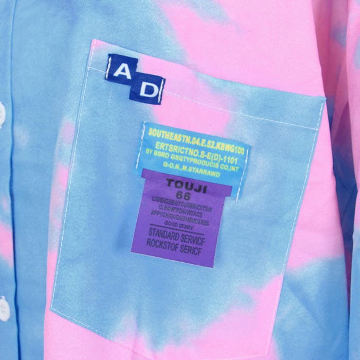 柄シャツ タイダイ柄 ビッグシャツ | Decorative  | 詳細画像12 