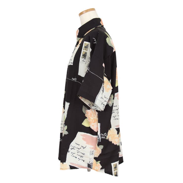 柄シャツ レター柄 花柄 | Decorative  | 詳細画像7 