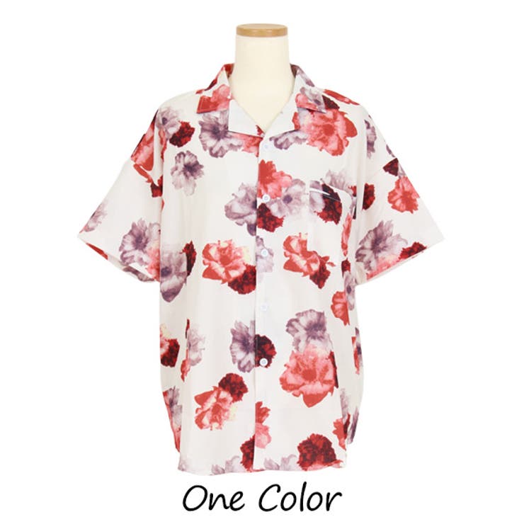 DIVA プリント チェック柄 ダメージ シャツ レッド LIMITEDオーバーサイズチェックシャツ（RED×RED） | HATSUNEX