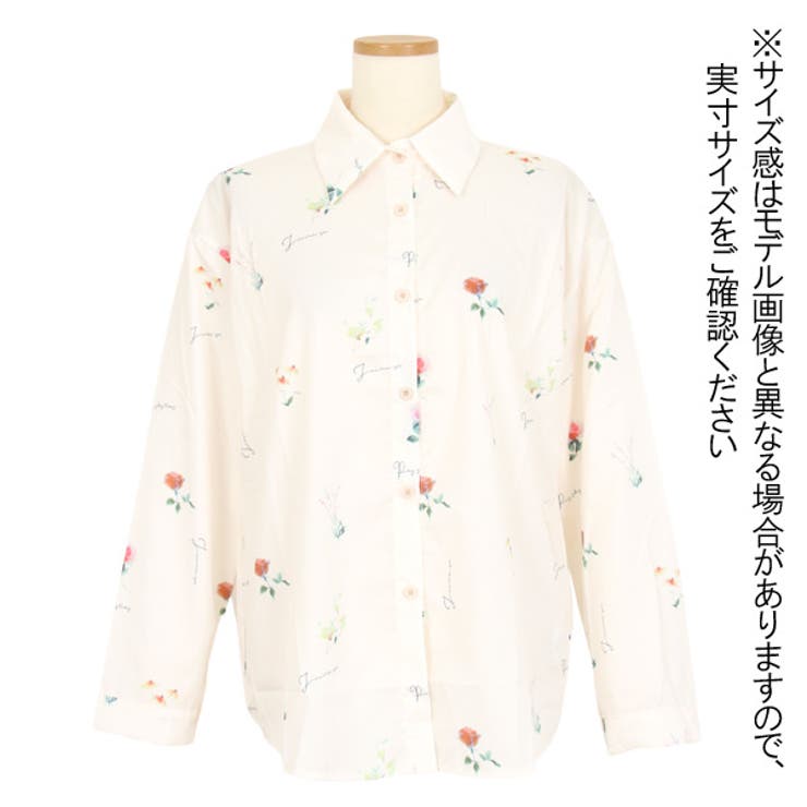 柄シャツ 小花柄 ブラウス | Decorative  | 詳細画像8 