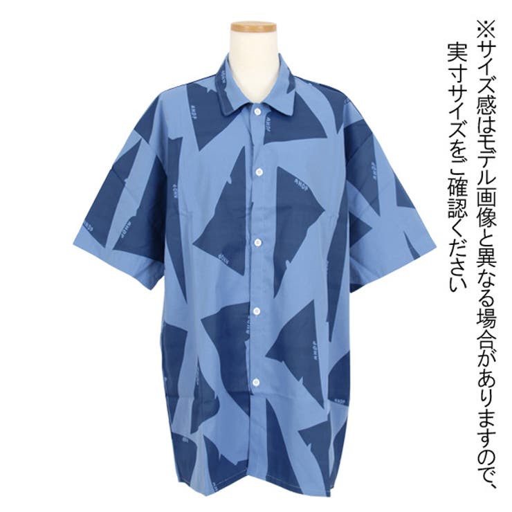 柄シャツ トライアングル柄 半袖シャツ | Decorative  | 詳細画像7 