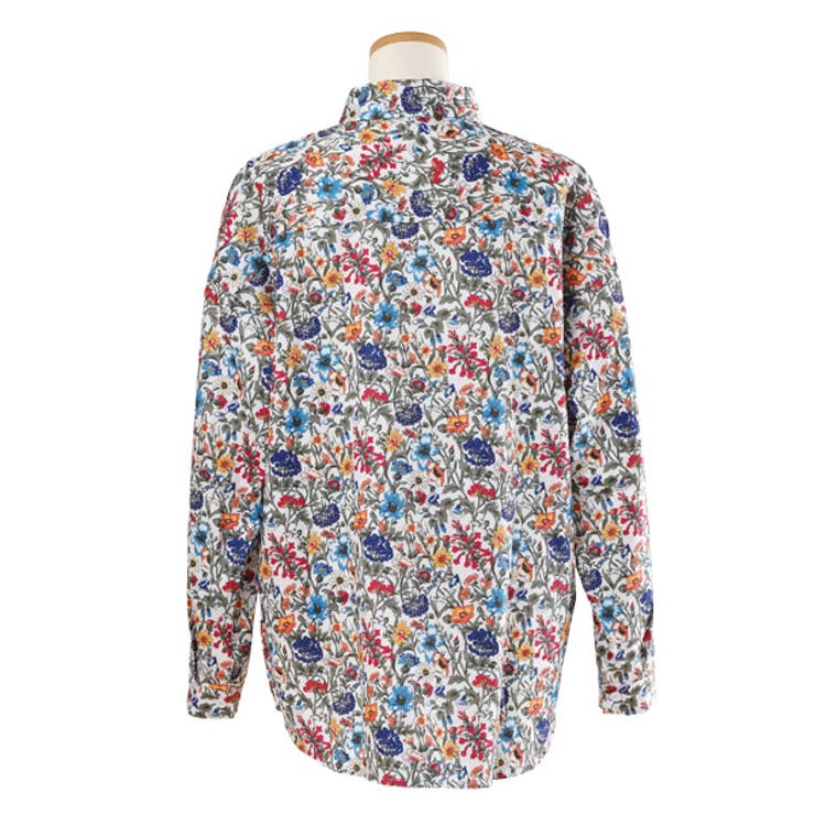 柄シャツ 花柄 ボタニカル柄[品番：DCTW0004311]｜Decorative  （デコラティブ）のレディースファッション通販｜SHOPLIST（ショップリスト）