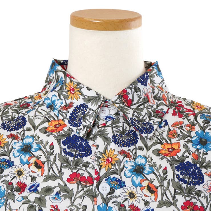 柄シャツ 花柄 ボタニカル柄[品番：DCTW0004311]｜Decorative  （デコラティブ）のレディースファッション通販｜SHOPLIST（ショップリスト）