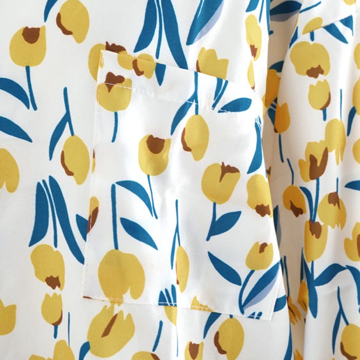 柄シャツ フラワー柄 小花柄 | Decorative  | 詳細画像13 