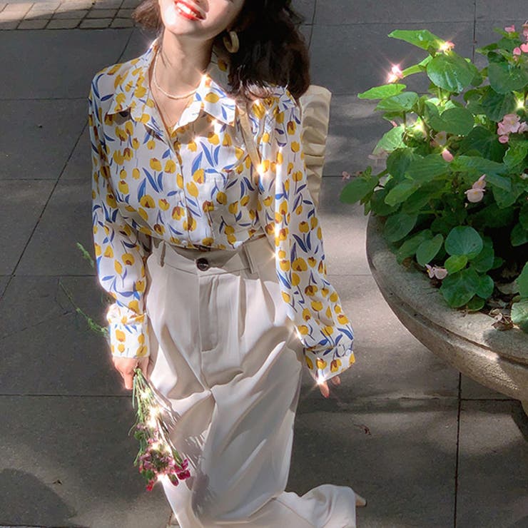 Midorikawa(ミドリカワ) 24AW花柄シャツMID24AW-SH09 MID24AW
