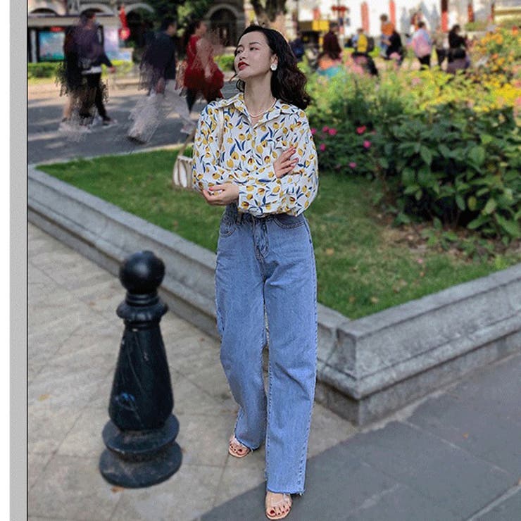 柄シャツ フラワー柄 小花柄 | Decorative  | 詳細画像7 