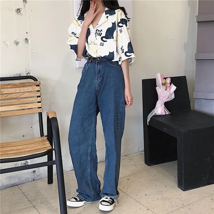柄シャツ 猫 キャット | Decorative  | 詳細画像5 