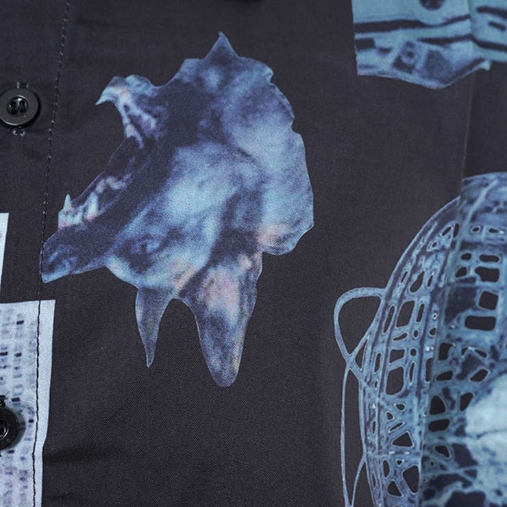 柄シャツ 宇宙 スペース柄 | Decorative  | 詳細画像5 