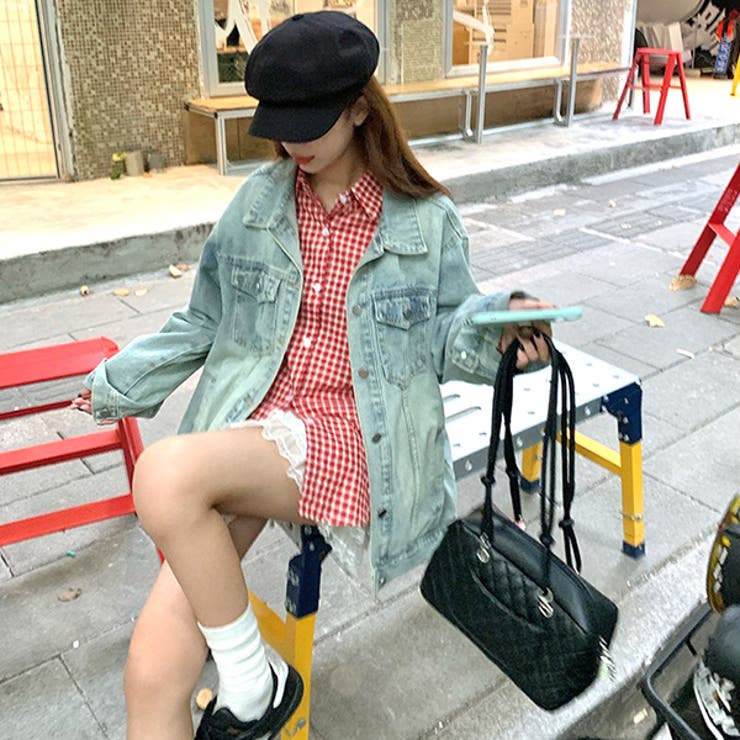 柄シャツ チェック柄 ギンガムチェック | Decorative  | 詳細画像4 