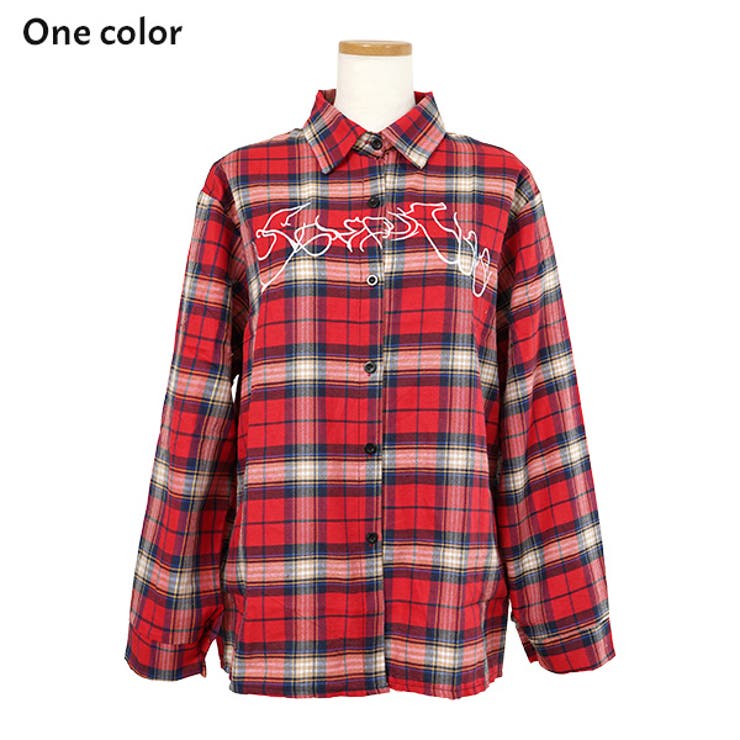 柄シャツ チェック柄 タータンチェック[品番：DCTW0004510