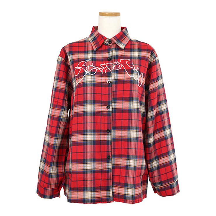 柄シャツ チェック柄 タータンチェック[品番：DCTW0004510