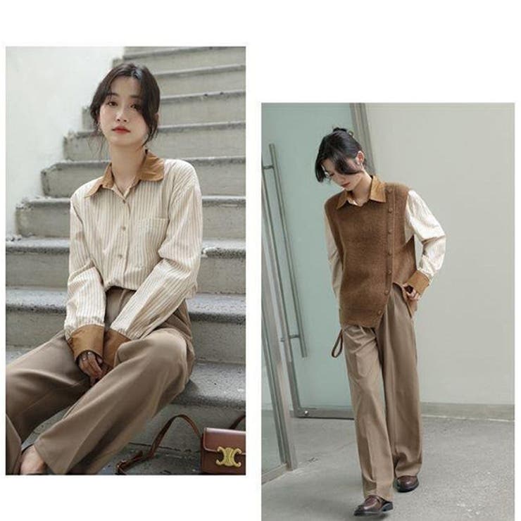 柄シャツ ストライプ ストライプシャツ | Decorative  | 詳細画像2 