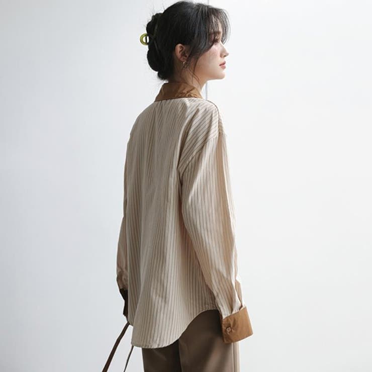 柄シャツ ストライプ ストライプシャツ | Decorative  | 詳細画像4 