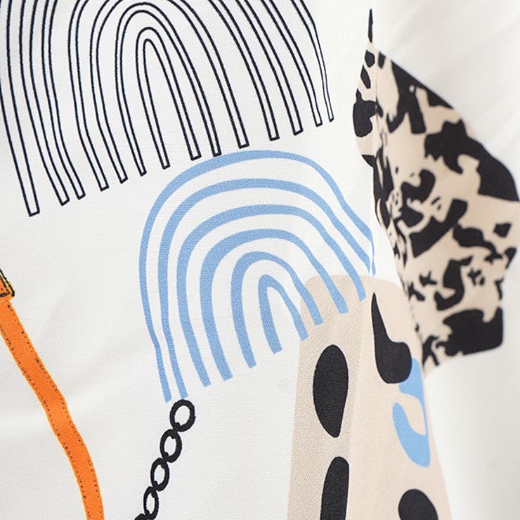 柄シャツ スカーフ柄 幾何柄 | Decorative  | 詳細画像8 