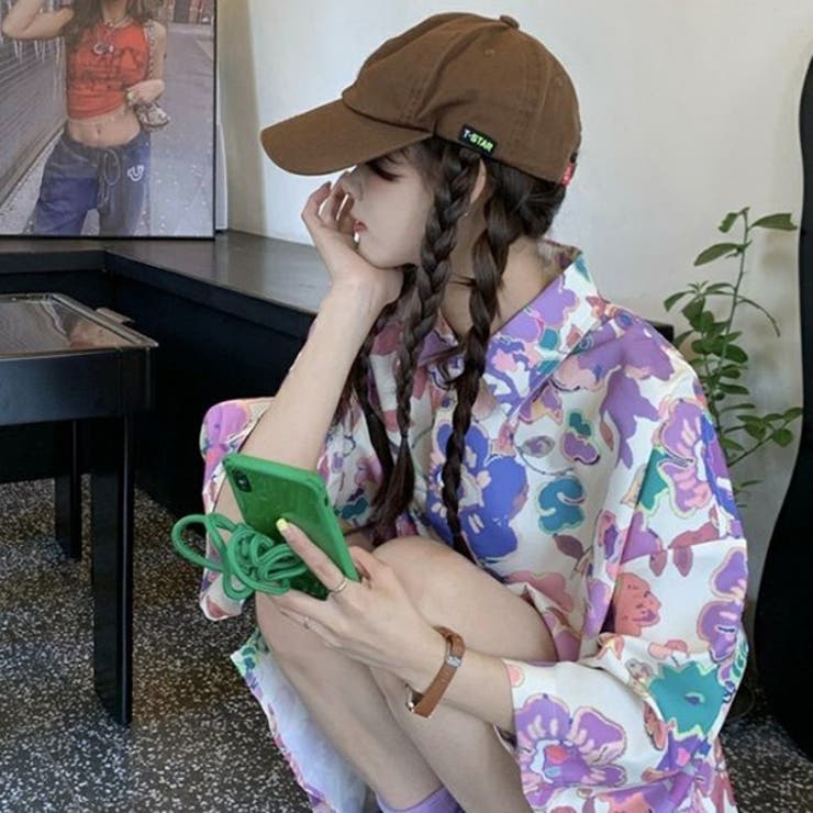 柄シャツ 花柄 花 | Decorative  | 詳細画像1 