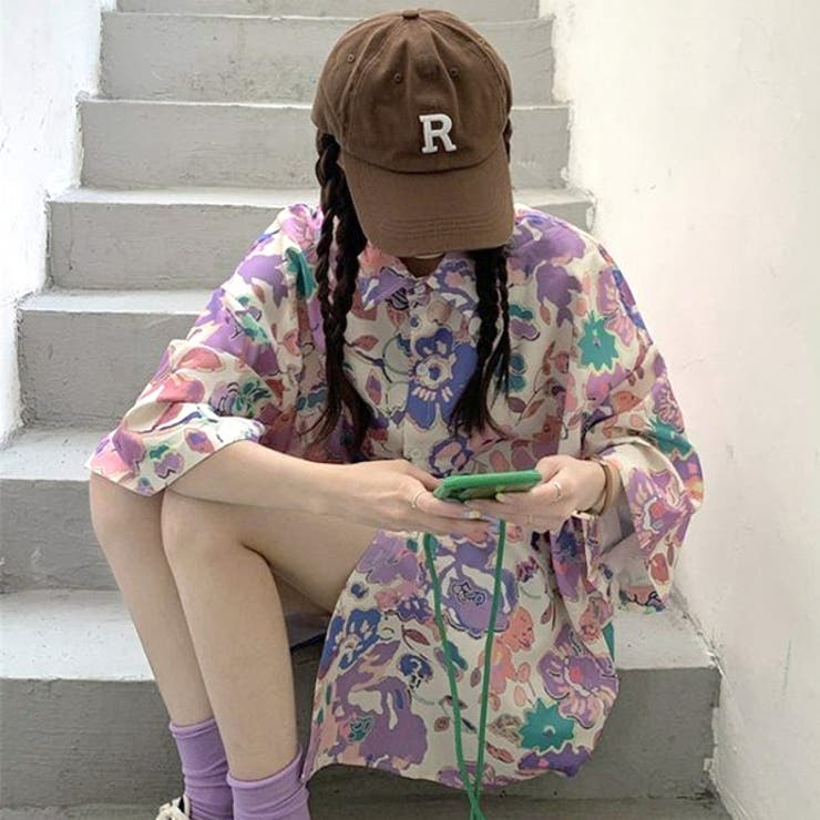 柄シャツ 花柄 花 | Decorative  | 詳細画像6 