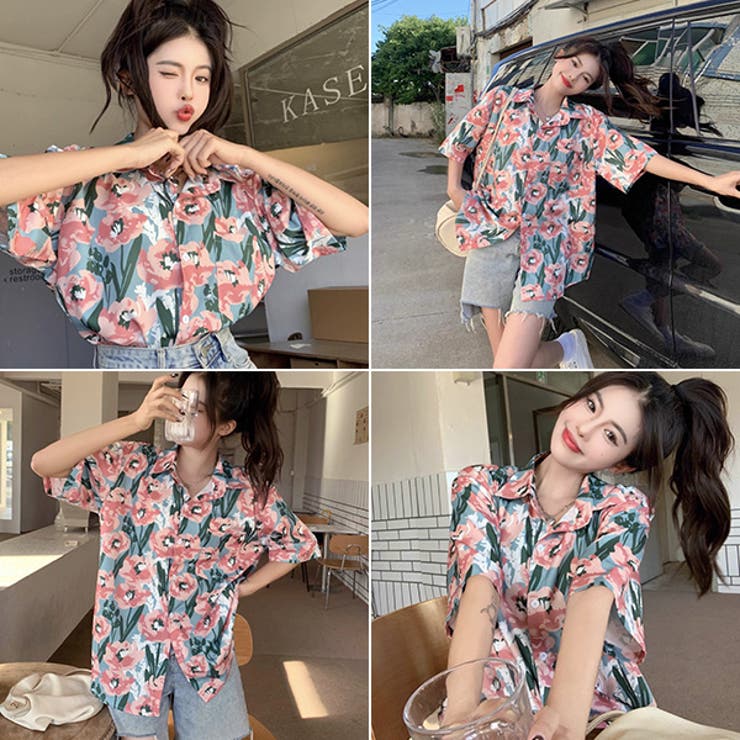 柄シャツ 花柄 花 | Decorative  | 詳細画像7 