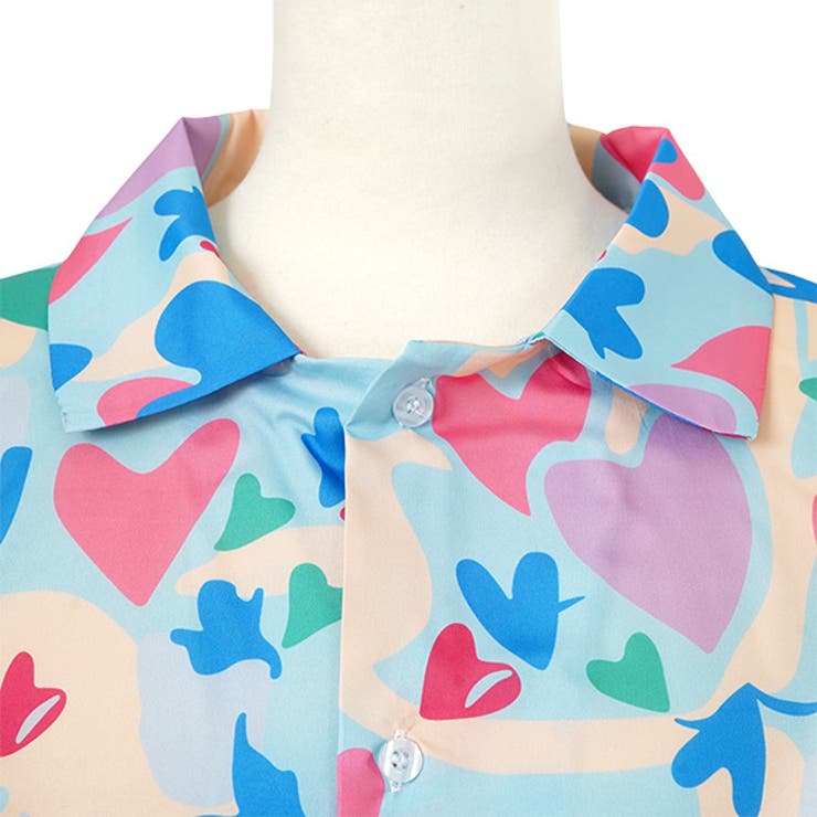 柄シャツ ハート柄 ハート | Decorative  | 詳細画像5 